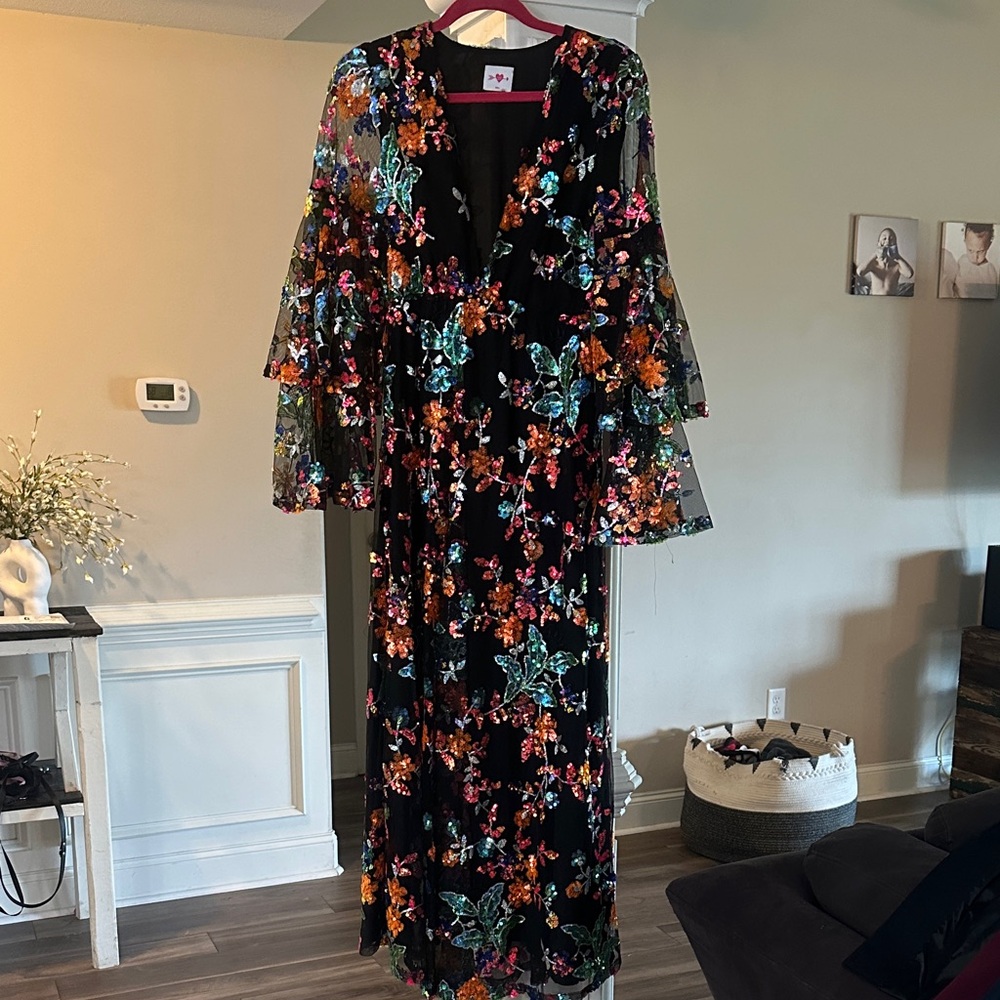 Buddy Love Multicolored Sequin Dress